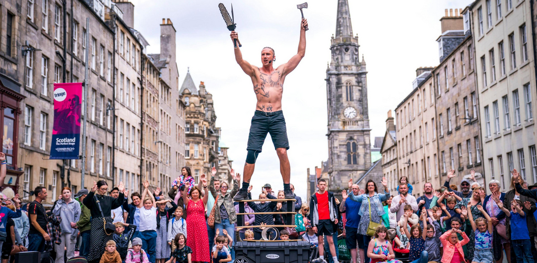 Edinburgh's festival season has kicked off today!